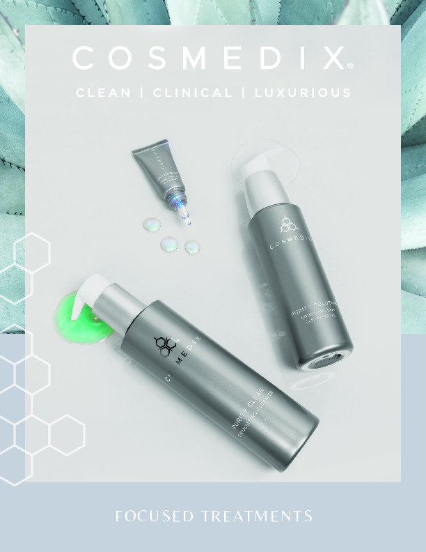 COSMEDIX Focused Treatments Manual Q2 2022 Pages pdf image